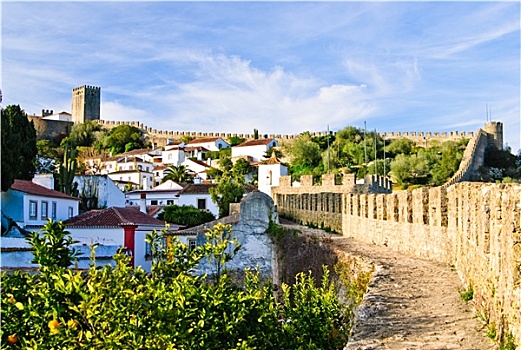 奥比都斯,中世纪,城镇,葡萄牙