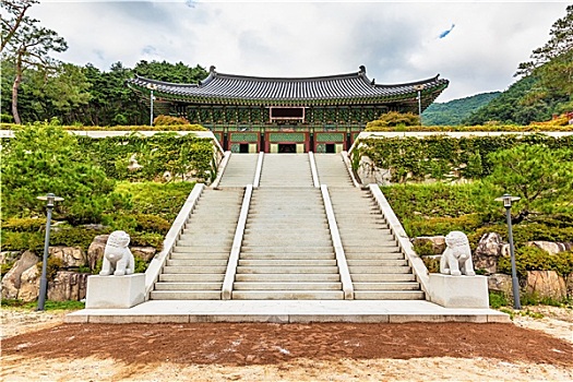 传统建筑,老建筑,宫殿,韩国