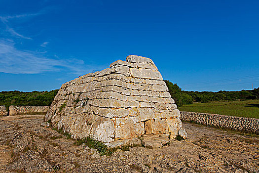 米诺卡岛,巨石,墓地,巴利阿里群岛