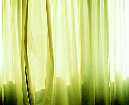 照片,亮光,绿色,帘