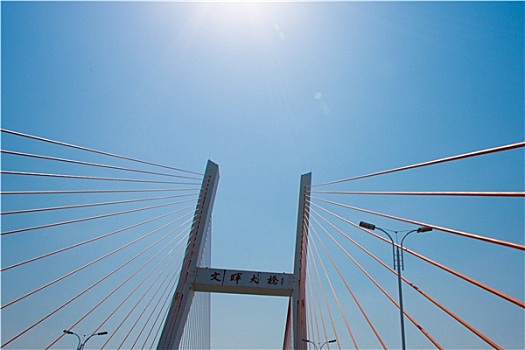 现代,桥,杭州,中国