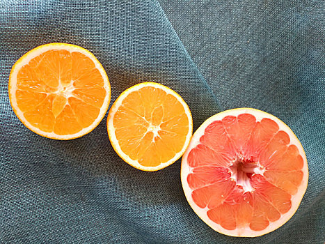 红心柚子,脐橙,静物水果