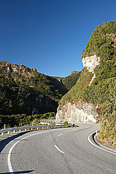 公路,英里,溪流,北方,西海岸,南岛,新西兰
