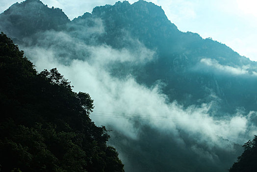 恩施,大山,湖北,山区,云海,云雾,高山,神秘,群山,山峰,鄂西