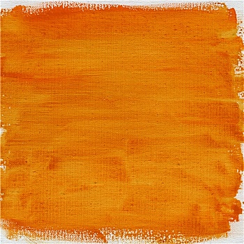 橙色,水彩,抽象,帆布,纹理