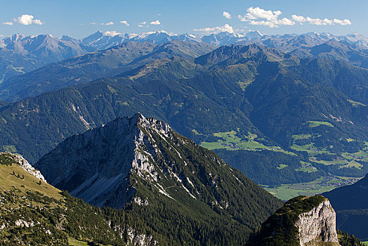男式礼服,阿尔卑斯山,风景,山,提洛尔,奥地利,欧洲