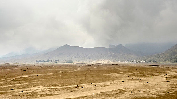 风景,婆罗摩火山,爪哇