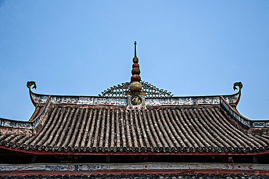 重庆合川净果寺寺院房脊
