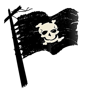 低劣,海盗,旗帜