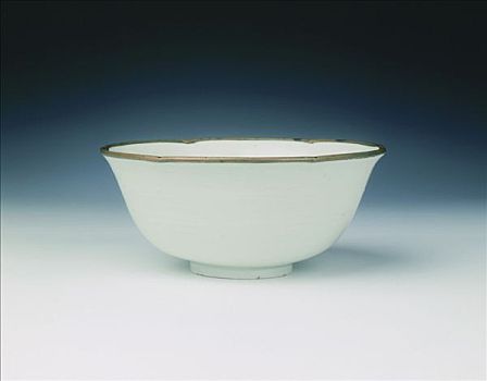 碗,石榴,设计,元朝,瓷器,早,14世纪,艺术家,未知