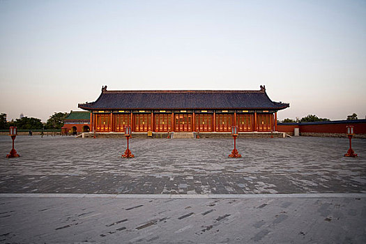 北京天坛公园内的建筑