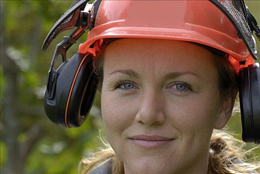 女性,伐木工人,瑞典