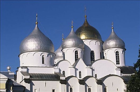 索菲亚,大教堂,克里姆林宫,诺夫哥罗德,俄罗斯