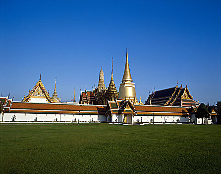 寺院,玉佛寺,曼谷,泰国,宗教