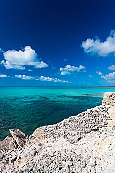 巴哈马,伊柳塞拉岛,风景,玻璃窗,桥