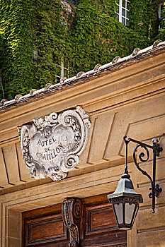 入口,酒店,15世纪,巴黎,法国