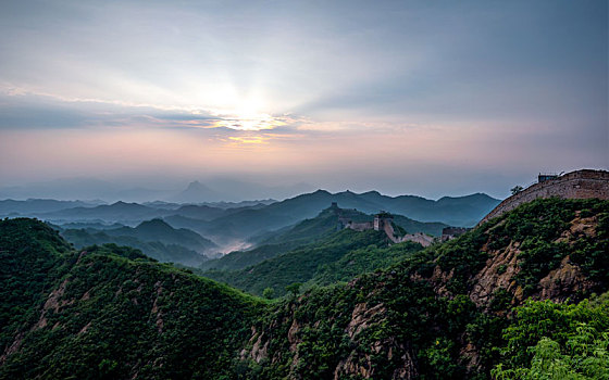 中国,河北,古北口长城