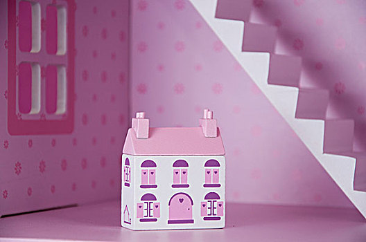粉色,玩具屋