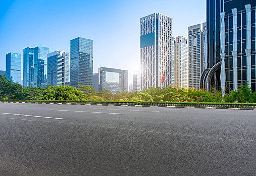 天津道路交通和现代建筑群