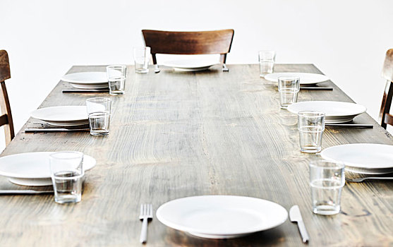 桌子,盘子,餐具,玻璃