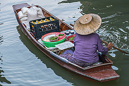 水上市场,泰国