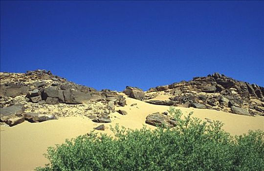 沙子,旱谷,埃及