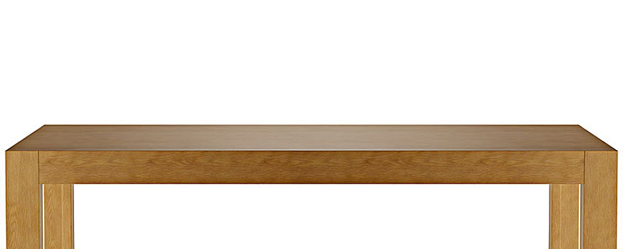 木桌子,上面,模版,隔绝,白色背景,背景,插画