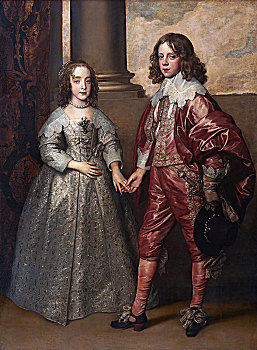 威廉二世,王子,橙色,新娘,第一,艺术家