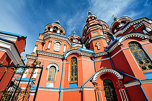 俄罗斯伊尔库茨克喀山大教堂