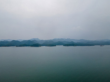 航拍千岛湖风景