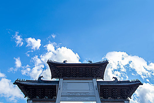 中式牌坊建筑