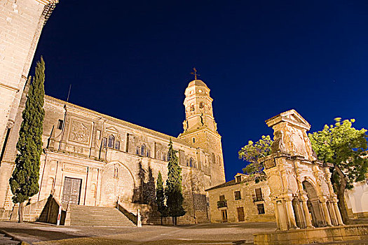 大教堂,巴埃萨,哈恩,安达卢西亚,西班牙