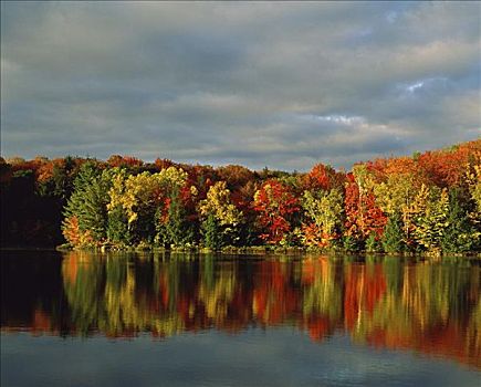 湖,省立公园,安大略省,加拿大