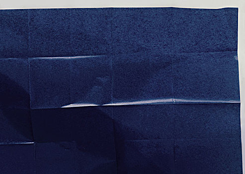 褶皱,蓝色,纸巾,特写