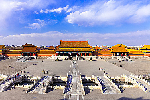 北京故宫博物院太和殿