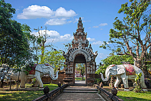 泰国清迈罗摩利寺