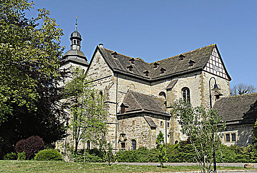 教堂,圣徒,北莱茵-威斯特伐利亚,德国,欧洲