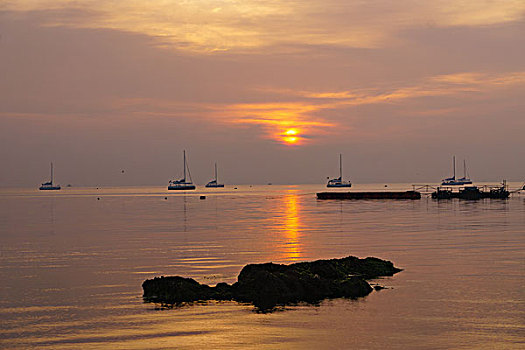 烟台海兵日出