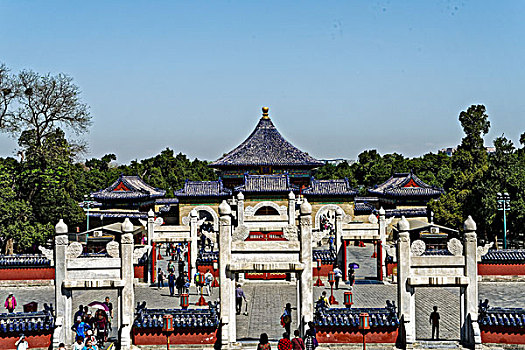 北京天坛公园风光