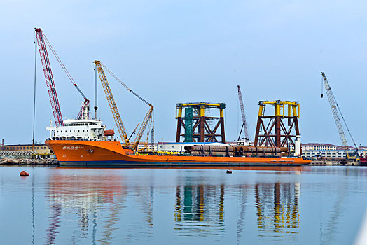 胜利油田海洋石油船舶中心龙口基地码头