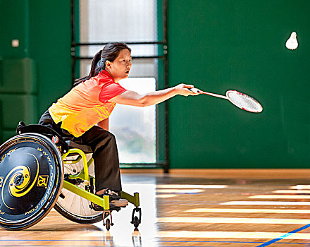 残疾人,残疾人比赛,羽毛球比赛