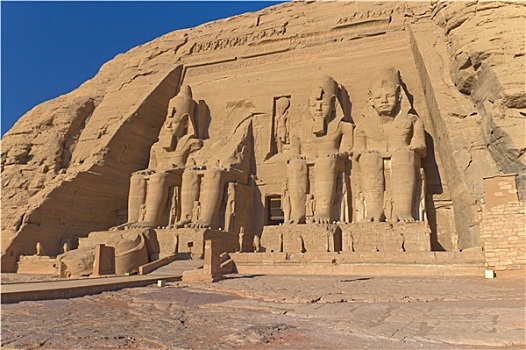 阿布辛贝尔神庙,庙宇,国王,拉美西斯二世,埃及