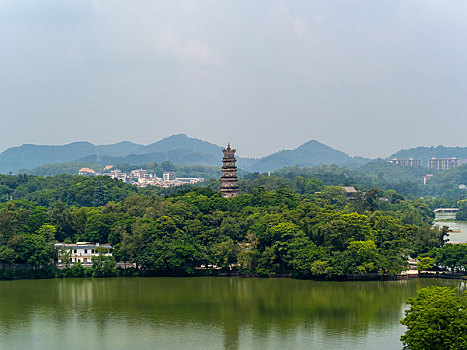 广东省惠州西湖风景名胜区风光