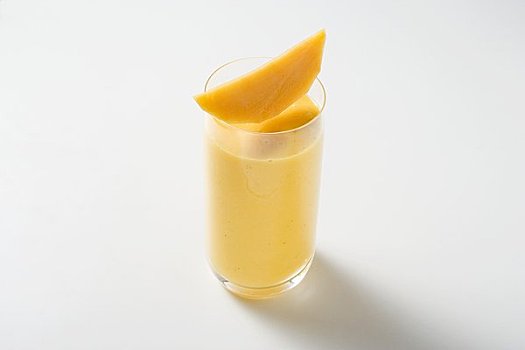 芒果,柠檬,冰沙