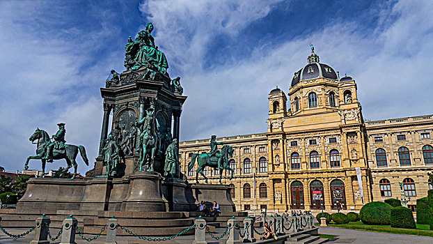 自然历史博物馆,纪念建筑,维也纳,奥地利