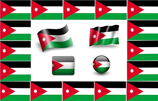 旗帜,约旦,象征
