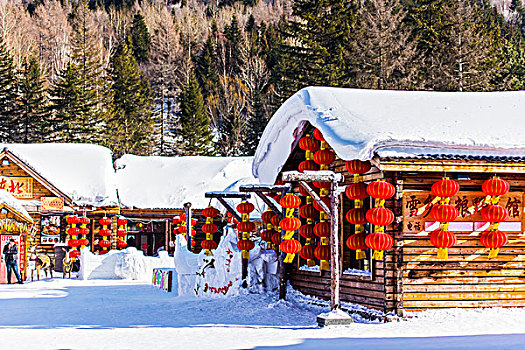 黑龙江雪乡风景