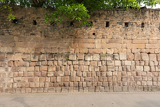 南溪,古城墙