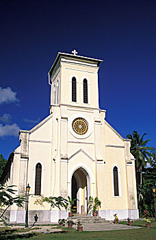 塞舌尔,拉迪格岛,教堂