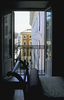 罗马,风格,公寓,室内
